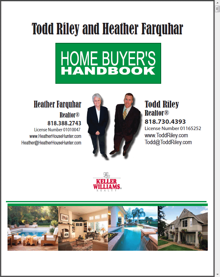 Agoura Hills First Time Buyers Handbook